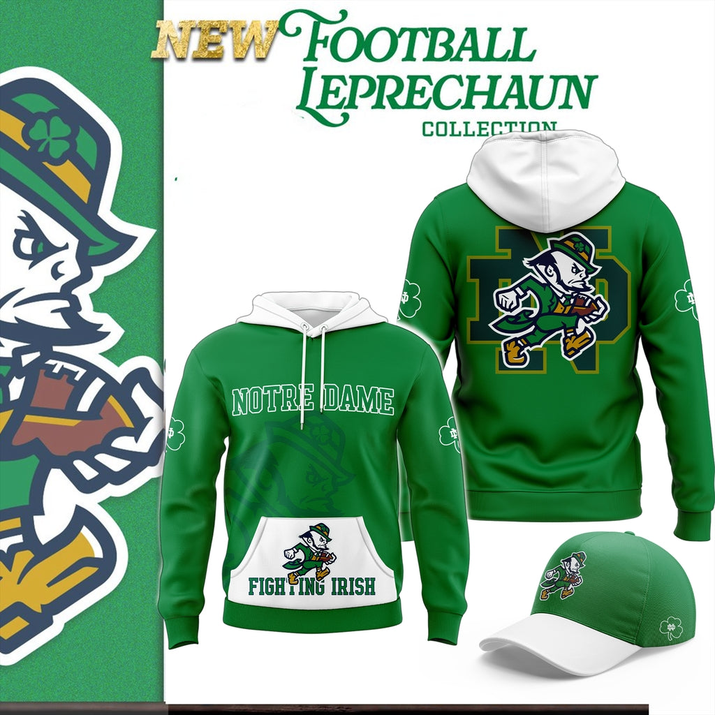 Limited Edition Irish Football Leprechaun Collection 2025 Hoodie