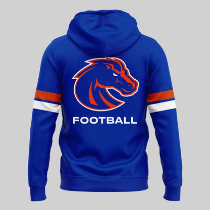 H03- "The Blue and the State of Idaho" - Boise State Broncos Football - Special Edition 2025 Hoodie