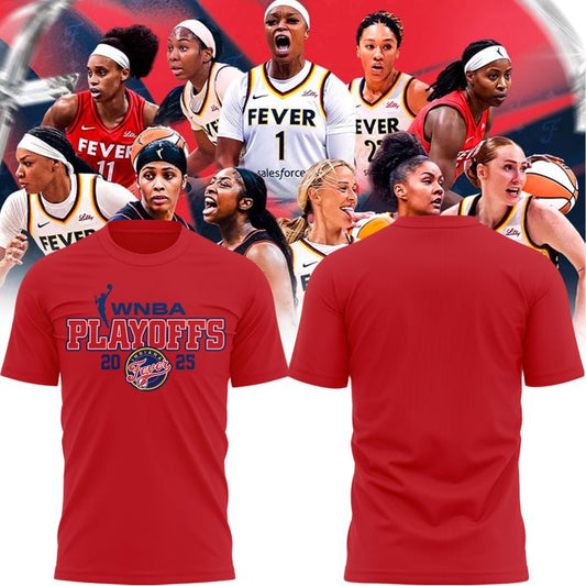 Limited Edition Play Offs Indiana Fever Tshirt 2025 V4