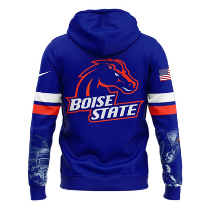 H06 - "The Blue and the State of Idaho" - Boise State Broncos Football - Special Edition 2025 Hoodie