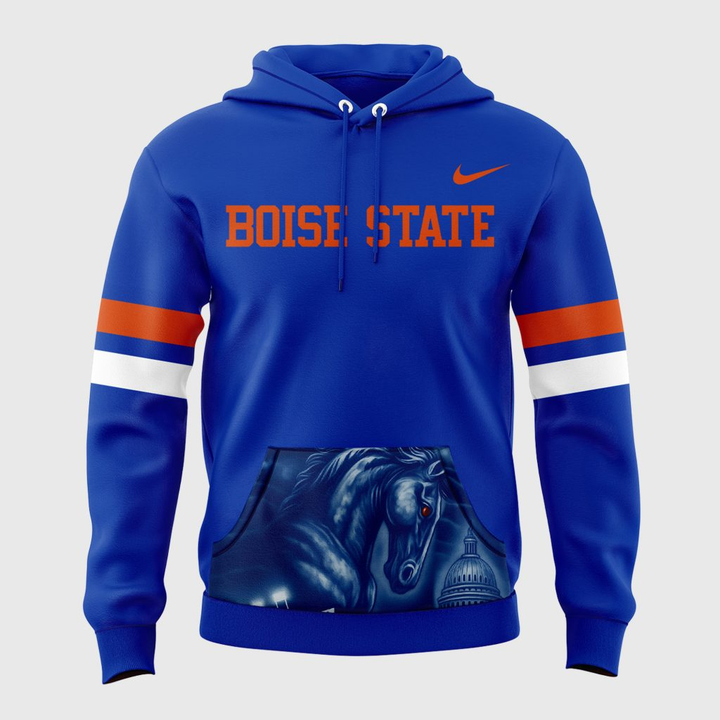 H05 - "The Blue and the State of Idaho" - Boise State Broncos Football - Special Edition 2025 Hoodie