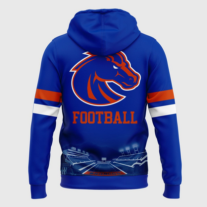 H05 - "The Blue and the State of Idaho" - Boise State Broncos Football - Special Edition 2025 Hoodie
