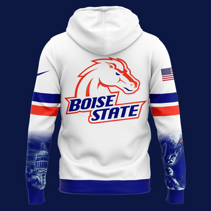 H07 - "The Blue and the State of Idaho" - Boise State Broncos Football - Special Edition 2025 Hoodie