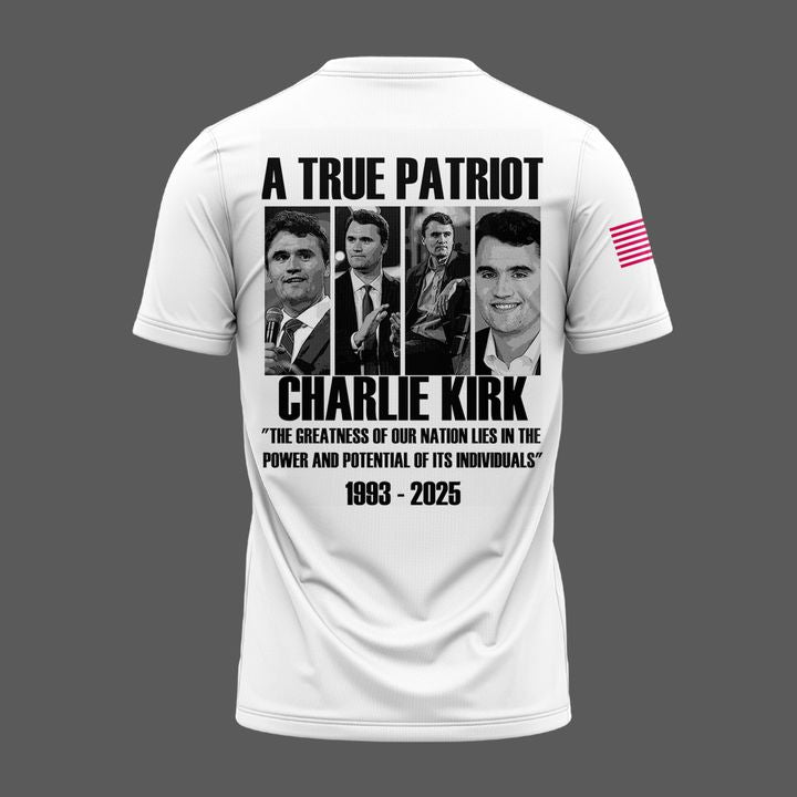 Charlie Kirk "FREEDOM" RIP – 1993-2025 Classic T-Shirt