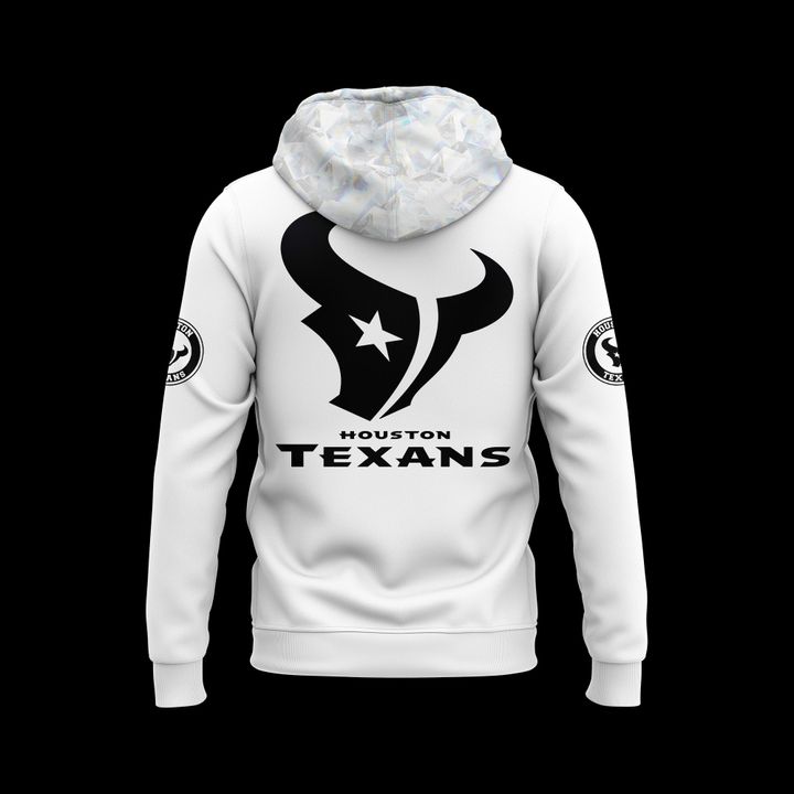 Limited edition Houston Texans Icy White Hoodie v2