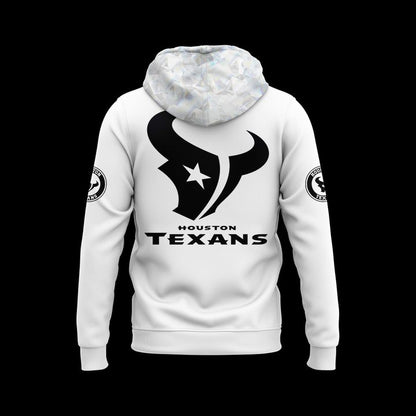 Limited edition Houston Texans Icy White Hoodie