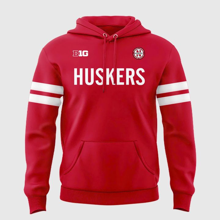 Special 2025 Red Uniform Nebraska Football Hoodie
