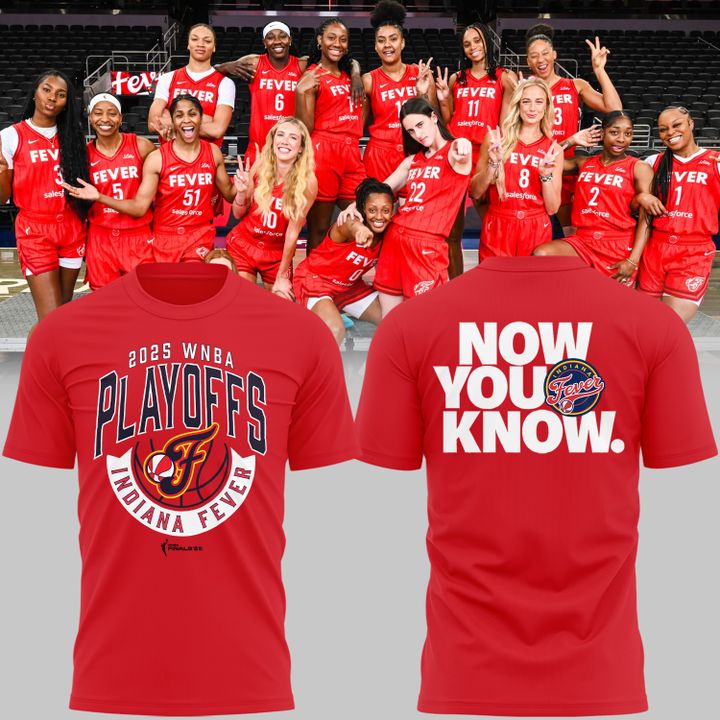 Play Offs Indiana Fever Tshirt Limited Edition 1a
