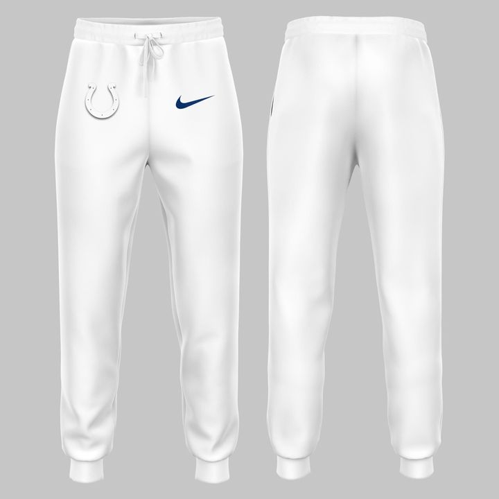 Indianapolis Colts "White Out" Zip Hoodie V2