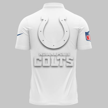 Indianapolis Colts "White Out" Polo V2