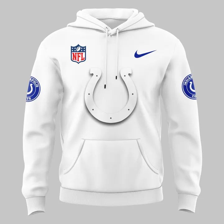 Indianapolis Colts "White Out" 2025 Hoodie