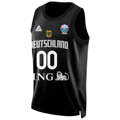 Black Germany Basketball Jersey