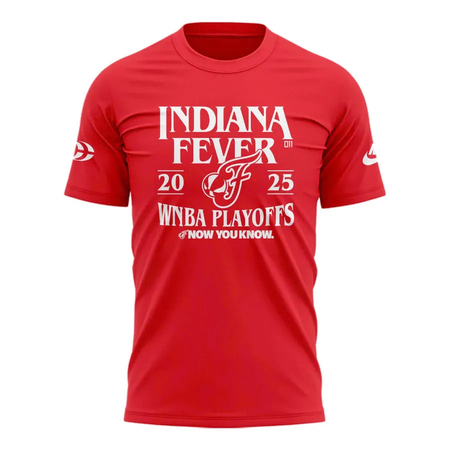 Special New Caitlin Clark 2025 WNBA Playoffs Red T-Shirt