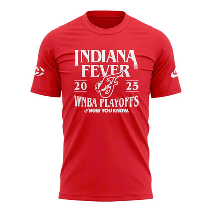 Special New Caitlin Clark 2025 WNBA Playoffs Red T-Shirt