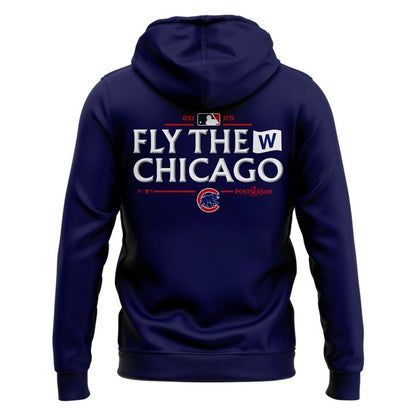 Special Edition October Baseball Post Season 2025 Chicago Cubs Zip Hoodie