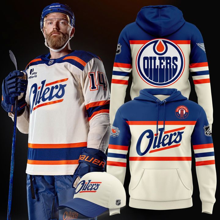 Edmonton Oilers New Hoodie 2025-2026 V3