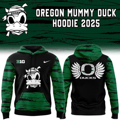 Limited Edition Oregon Football '' Mummy Duck'' Hoodie 2025