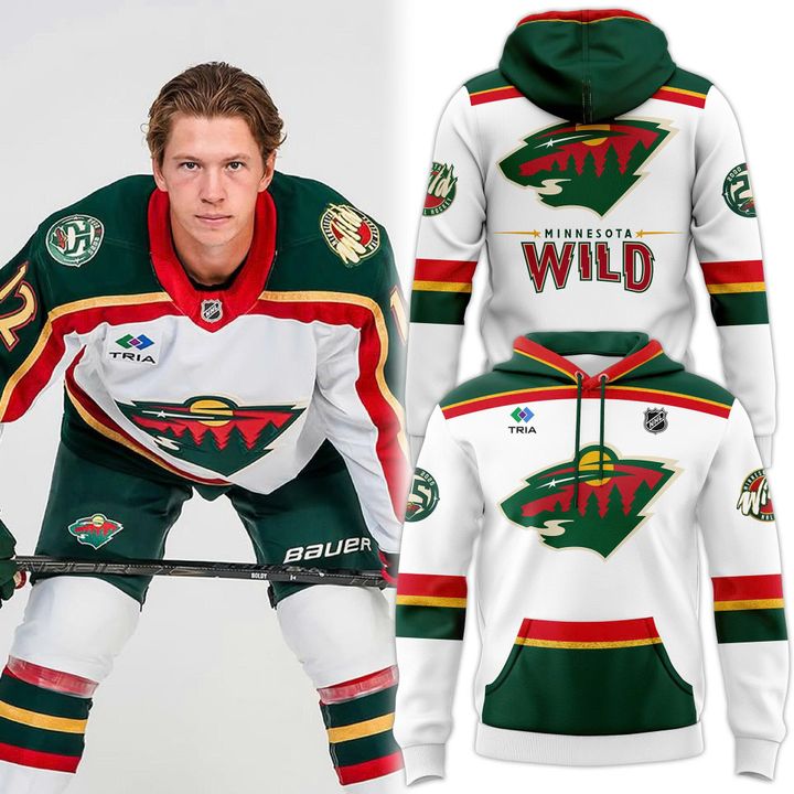 Limited Edition Minnesota Wild 25th anniversary jerseys 2025-26 Hoodie