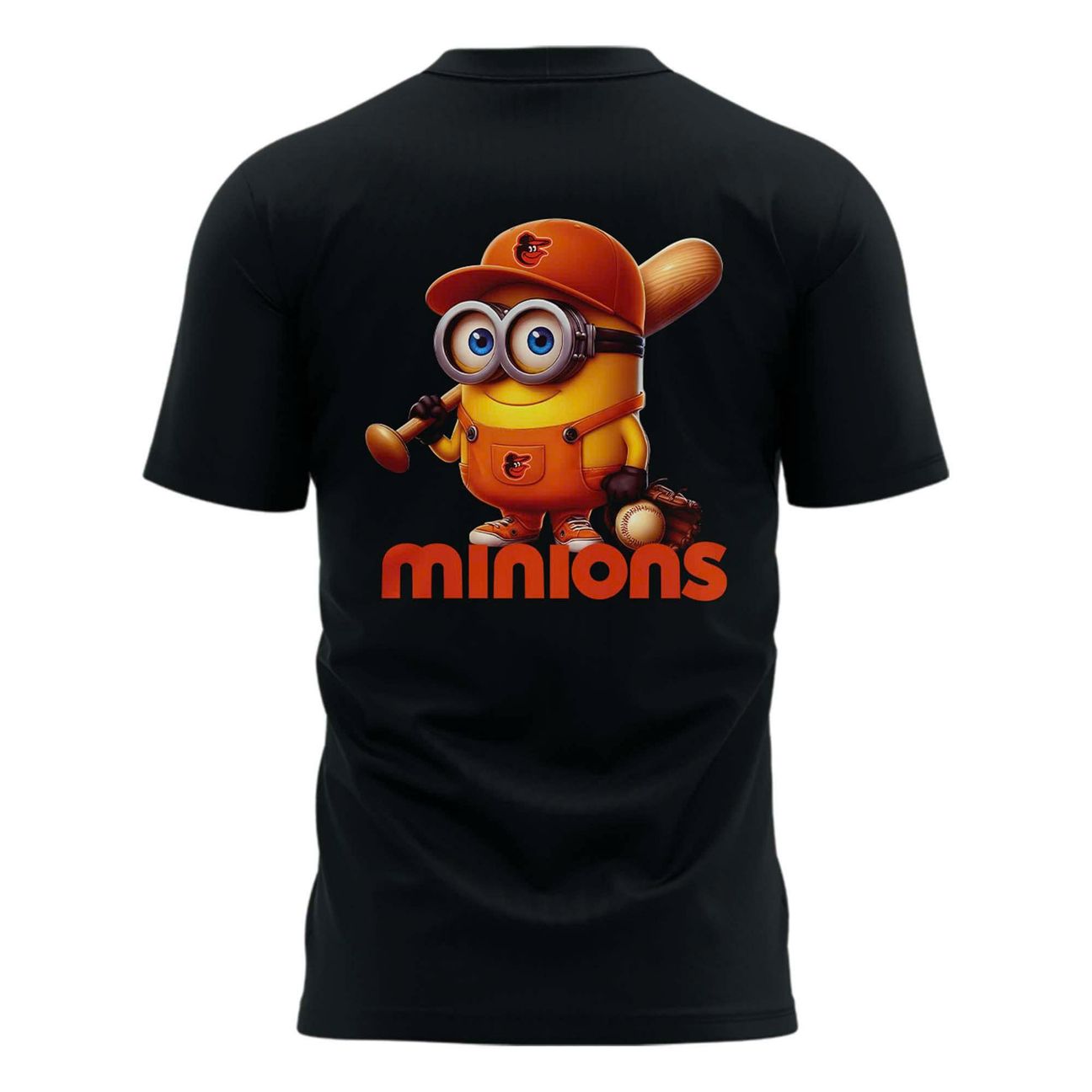 Special Baltimore Orioles x Minions T-Shirt