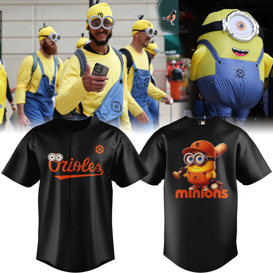 Special Baltimore Orioles x Minions Jersey