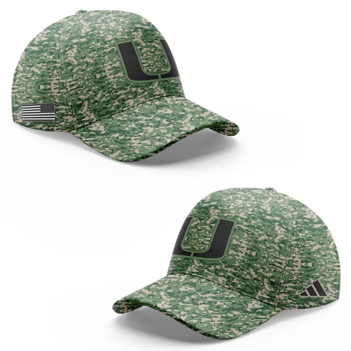 Miami Hurricanes Football Military Appreciation Game Hoodie 2025