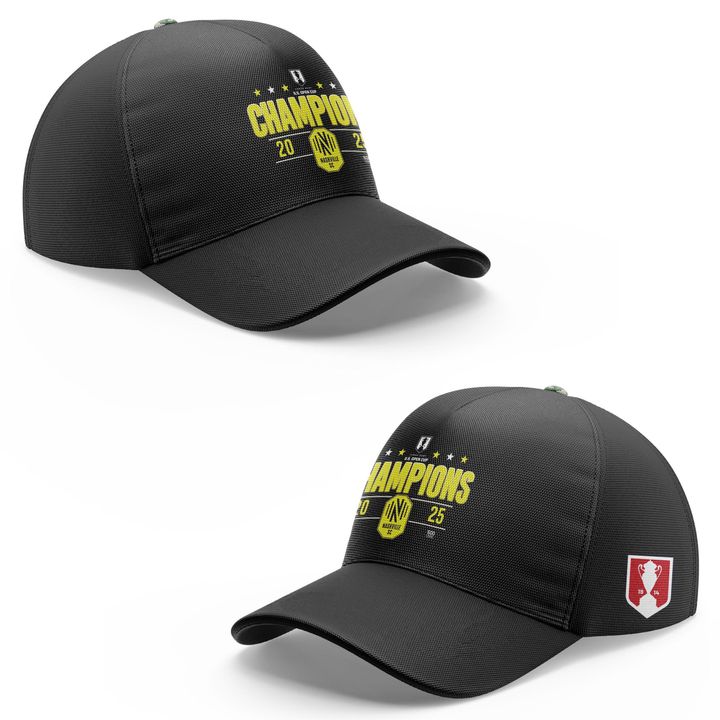 Nashville Soccer Champions Open Cup 2025 Hoodie (Black)