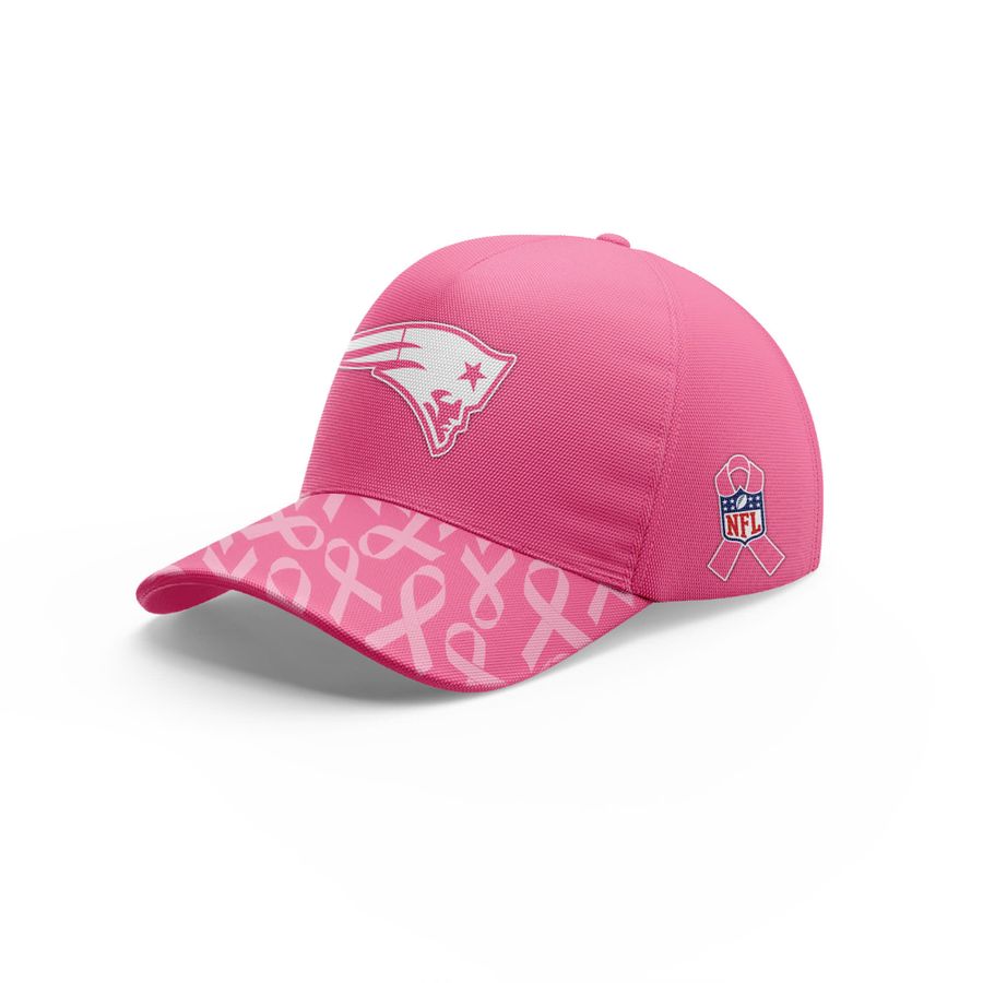 New England Patriots '' OCTOBER BREAST CANCER AWARENESS MONTH '' T-Shirt 2025