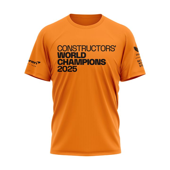 McLaren Formula 1 Team 2025 Constructors' Champions T-Shirt
