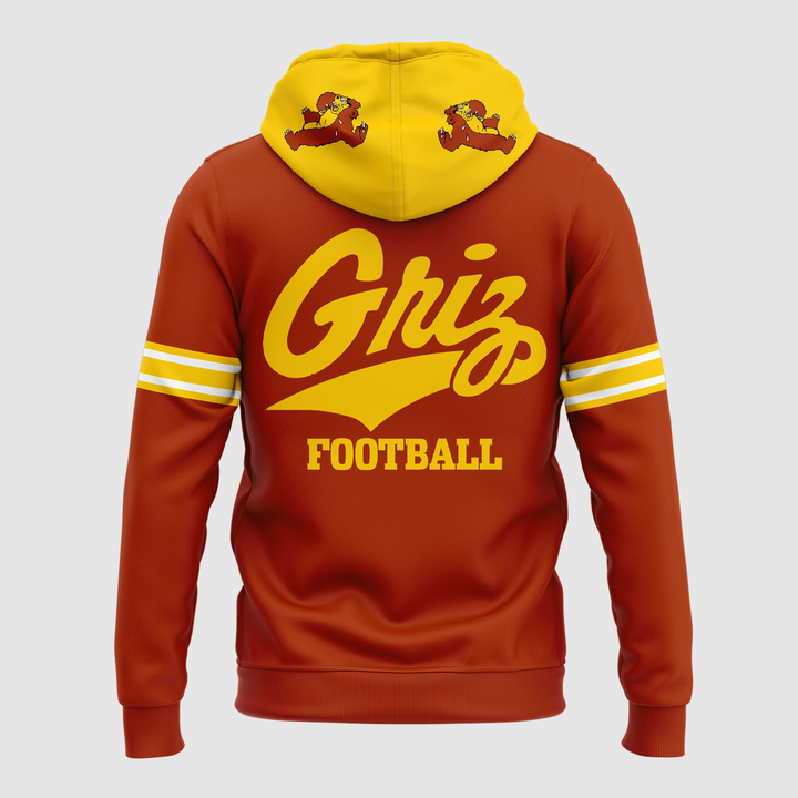Limited Edition zip hoodie Montana Griz Football for fans!