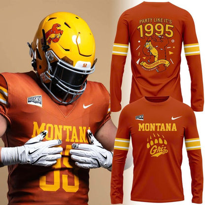 Exclusive Edition Montana Griz 1995 Anniversary Edition Uniforms Long Sleeve