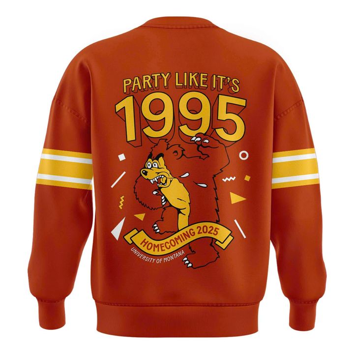 Exclusive Edition Montana Griz 1995 Anniversary Edition Uniforms Sweatshirt
