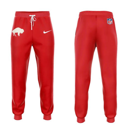 Buffalo Bills Nike 2025 Classic Logo Hoodie - Red