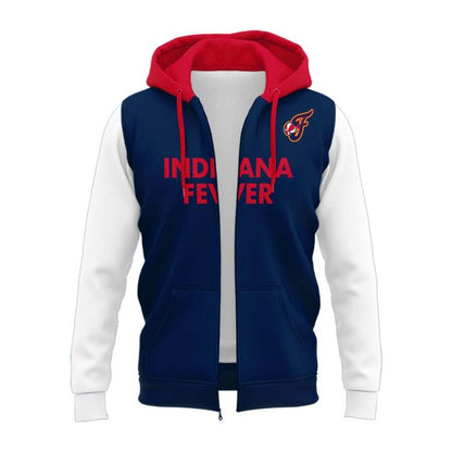 2025 Adam Sandler Gainbridge Fieldhouse Indiana Fever Zip Hoodie