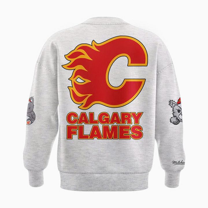Mitchell & Ness Calgary Flames Sweatshirt V2