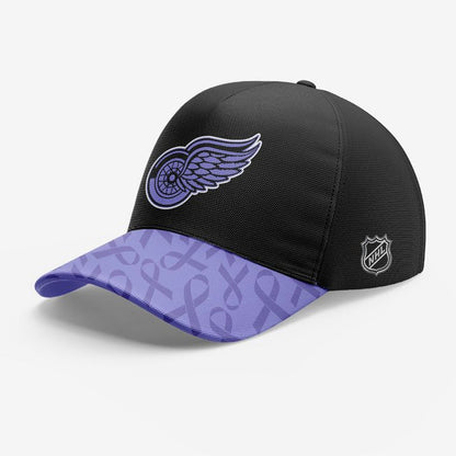 Limited Editions Detroit Red Wings Hockey Fights Cancer 2025 Hoodie