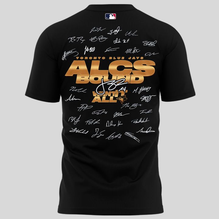 Limited Edition Youth Toronto Blue Jays  Black 2025 American League Division Series Champions Locker Room T-Shirt