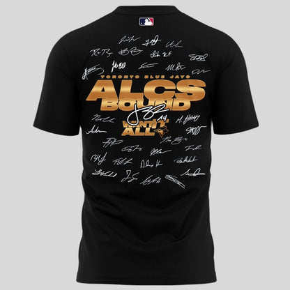 Limited Edition Youth Toronto Blue Jays  Black 2025 American League Division Series Champions Locker Room T-Shirt