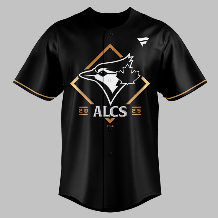 Limited Edition Youth Toronto Blue Jays  Black 2025 American League Division Series Champions Locker Room Jersey