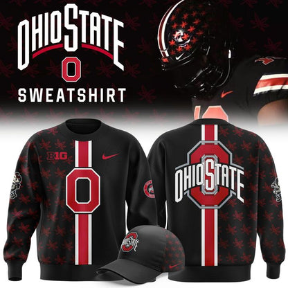 Ohio State Buckeyes Sweatshirt 2025-Black