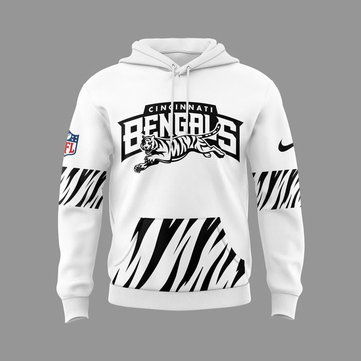 Cincinnati Bengals White Limited Edition Hoodie
