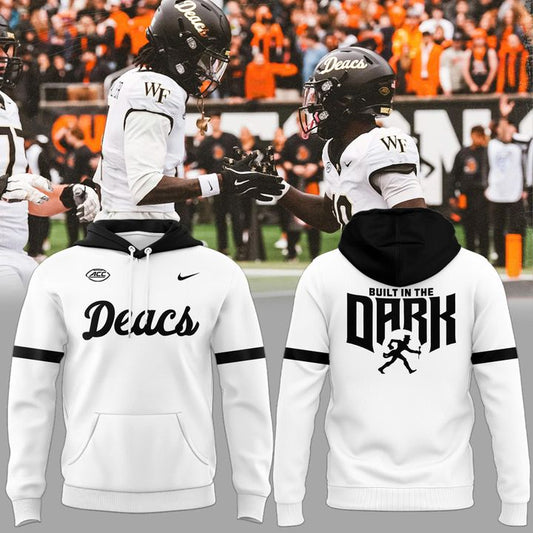 Special 2025 Deacs Helmet Wordmark Hoodie