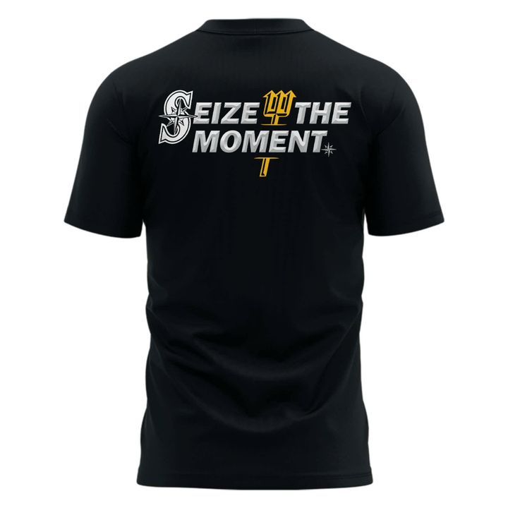 Seattle Mariners Black T-Shirt - limited edition