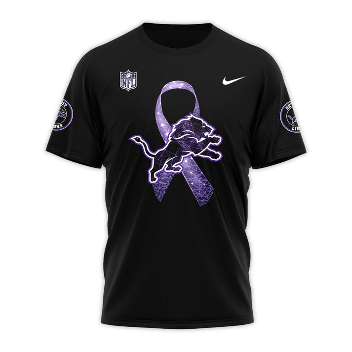 Detroit Lions Domestic Violence Awareness Month Tee