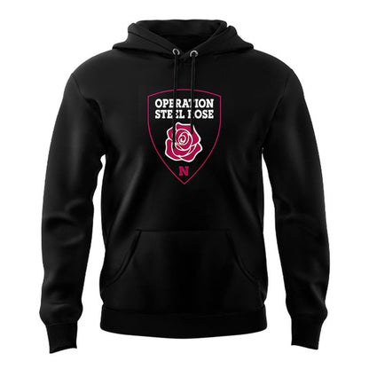Special Edition Nebraska Cornhuskers "Operation Steel Rose" Hoodie
