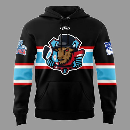 Bloomington Bison New 2025 - 2026 Hoodie-Black