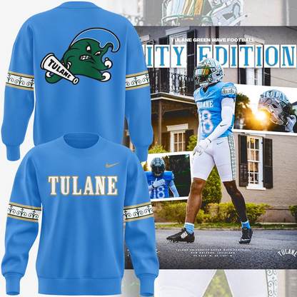 Special New Tulane City Edition Uniform Sweat