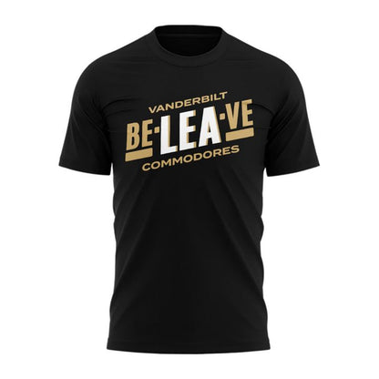 Vanderbilt Football 'Be-LEA-ve' T-Shirt - Limited Edition