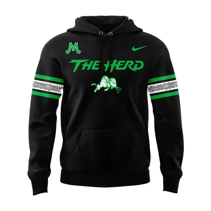 NOVEMBER 14, 1970 The Herd Wordmark "For The 75" Logo Hoodie