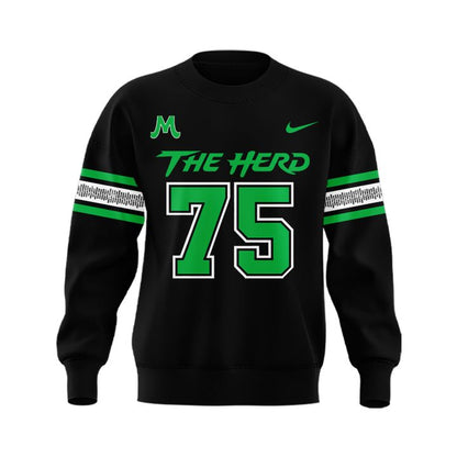 NOVEMBER 14, 1970 The Herd Wordmark "For The 75" Logo Sweat V2
