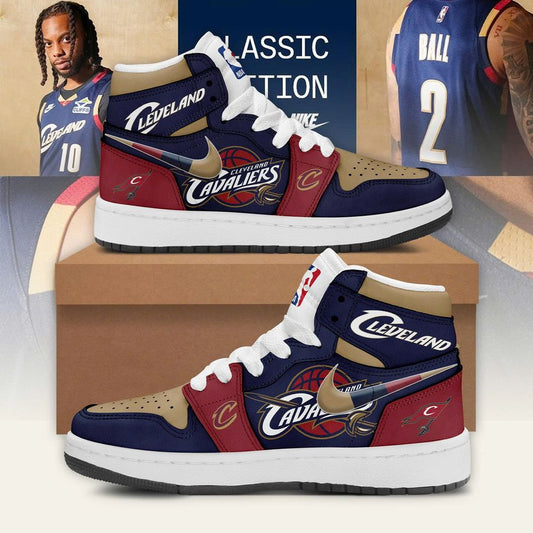 Cleveland Cavaliers Shop Back To Blue Classic Edition JD1 Shoes